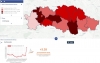 Miera evidovanej nezamestnanosti v okresoch Prešovského kraja za apríl 2020
