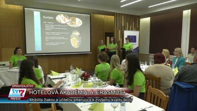 Hotelová akadémia a Erasmus+