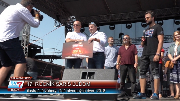 Bude Šariš ľuďom 2019