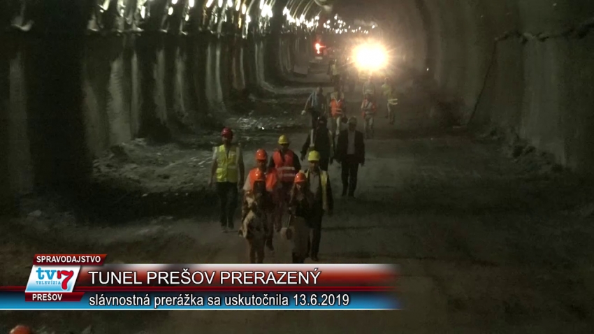 Tunel Prešov prerazený