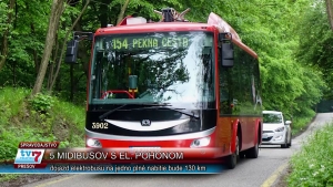 Elektrické midibusy v Prešove