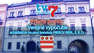 Verejné vypočutie - priamy prenos